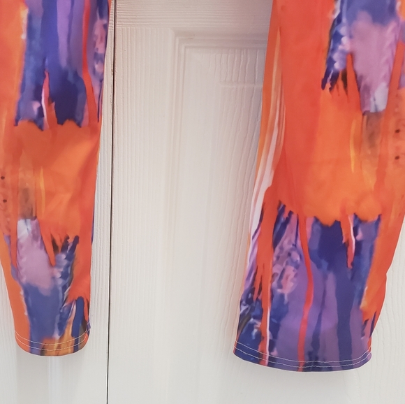 Multi-colored Back Out Jumpsuit. - Picture 7 of 8